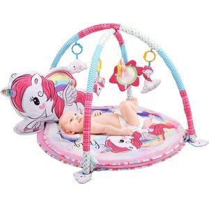 Unicorn play gym mat